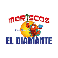 mariscoseldiamantelv diamante mariscos el diamante el diamante lv Sticker