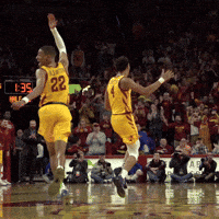 Celebration Cyclonembb GIF by CyclonesTV