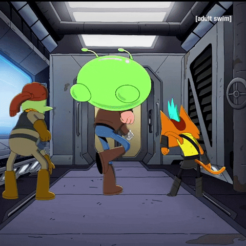 adultswim cat alien adult swim arms GIF