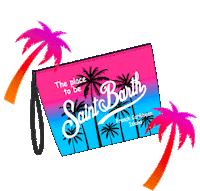 Miami Pochette Sticker by MC2 Saint Barth