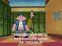 hey arnold nicksplat GIF