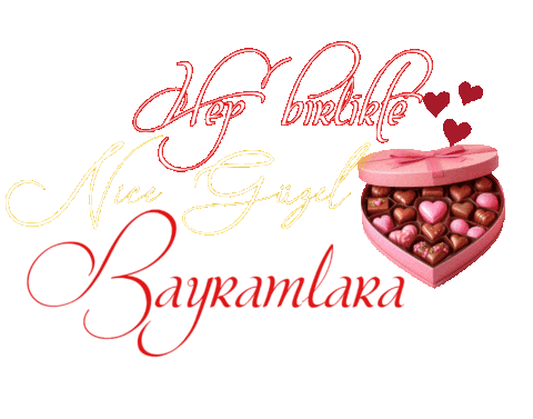 Muslim Hayırlı Bayramlar Sticker