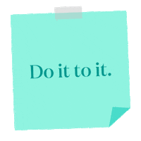 Do It To It Sticker Sticker by theSkimm
