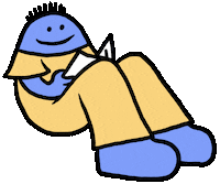 Book Read Sticker by Ruppert Tellac