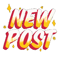 Vintage New Post Sticker