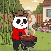 Bbq Cookout GIF by Pandu Pandas