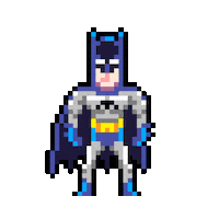 Dc Comics Pixel Sticker