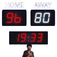 80 Away Sticker