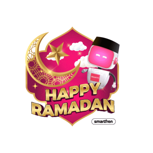 Berbuka Happy Ramadan Sticker by Smartfren