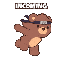 On My Way Running Sticker by BEARISH