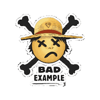One Piece Example Sticker