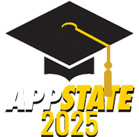 Asu App State Sticker by Appalachian State University