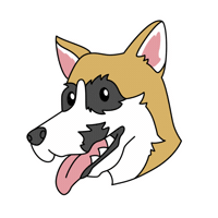 Happy Cartoon Sticker