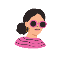 Woman Sticker by PINK PANDA / Licila.si