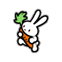 Bunny Spring Sticker