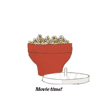 popcorn Sticker by Lekue