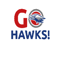 Go Hawks Sticker by Madison Monterrey