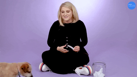 Meghan Trainor Dogs GIF by BuzzFeed