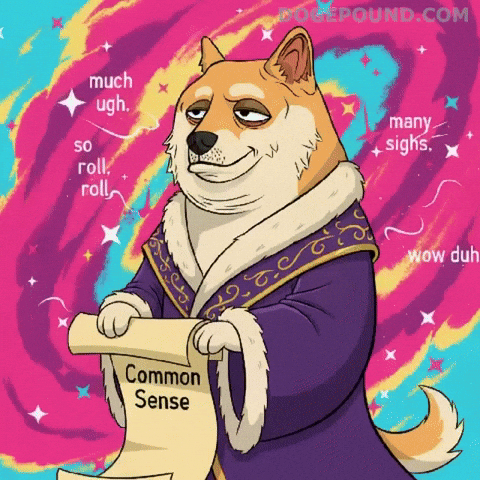 Over It Eye Roll GIF by Doge Pound