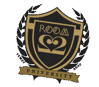 Room22 dance party drink college Sticker