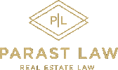 parastlaw atlanta gold logo parastlaw real estate law Sticker