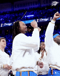 Lets Go Basketball GIF by OKC Thunder