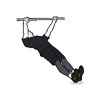 Bodyweighttraining Inverted Rows Sticker by JLFITNESSMIAMI