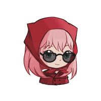 Amayart anya spy x family anya forger anyaforger Sticker