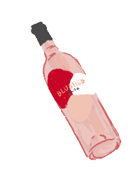 NudeWine drinkupthegoodlife blushedwhite nudewine dontcallmerose Sticker