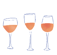 NudeWine drinkupthegoodlife blushedwhite nudewine dontcallmerose Sticker