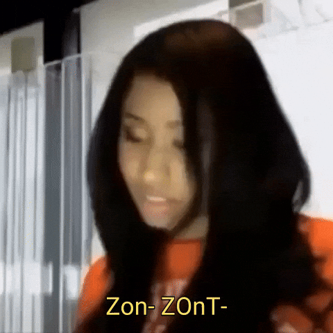 Zon't zo it