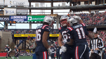 Football Hug GIF by New England Patriots