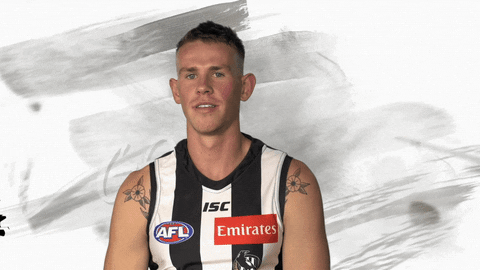 #wink #forever GIF by CollingwoodFC