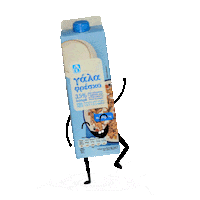Milk Dancing Sticker by abvassilopoulos