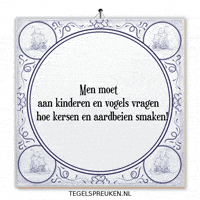 Humor Geluk GIF by Tegelspreuken.nl