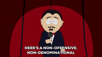 stage showing GIF by South Park 