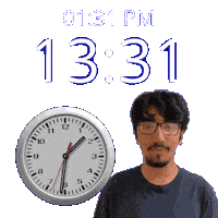 1 Pm Sticker