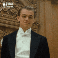 Glow Up Suit And Tie GIF