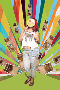 GIF by Starbucks MakeSomeFun