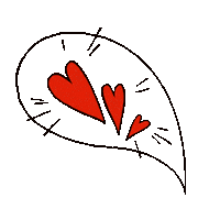 In Love Heart Sticker