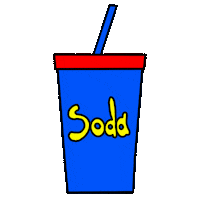 Soda Pop 90S Sticker