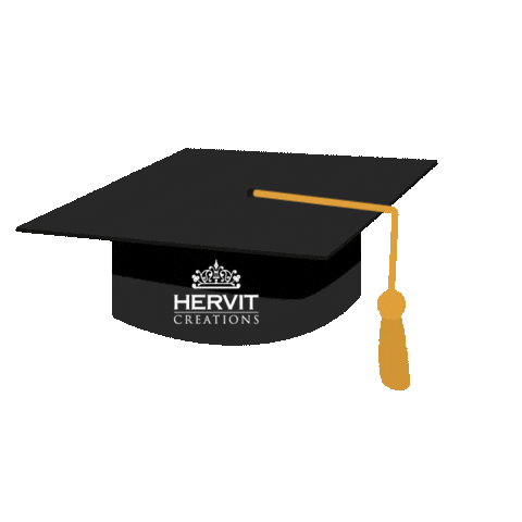 Hervit_Creations giphyupload university graduation champagne Sticker