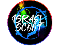 israelscoot scooter apex striker tilt Sticker