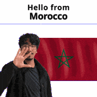 Morocco Ma Sticker