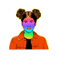 Rainbow Education Sticker by Women Rise NFT