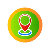 Vitalsaludkids gps address direccion Sticker