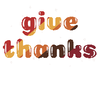 Give Thanks Sticker