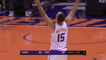 Phoenix Suns Reaction GIF by NBA