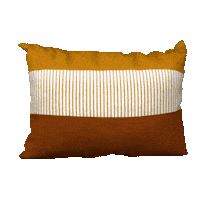 Orange Pillow Sticker by Beyond Just Beige