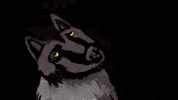 Howling Wolf GIF by Barbara Pozzi